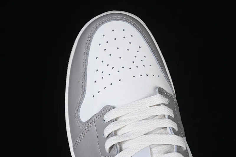 All categories Air Jordan Jordan series basketball shoes Air Jordan 1 Low G version pure original Air Jordan 1 Low AJ1 Joe 1 meter gray low-top retro culture basketball shoes 553558-169